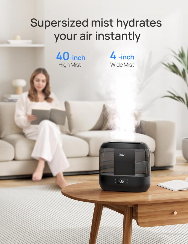 Dreo 4L Smart Humidifiers for Bedroom